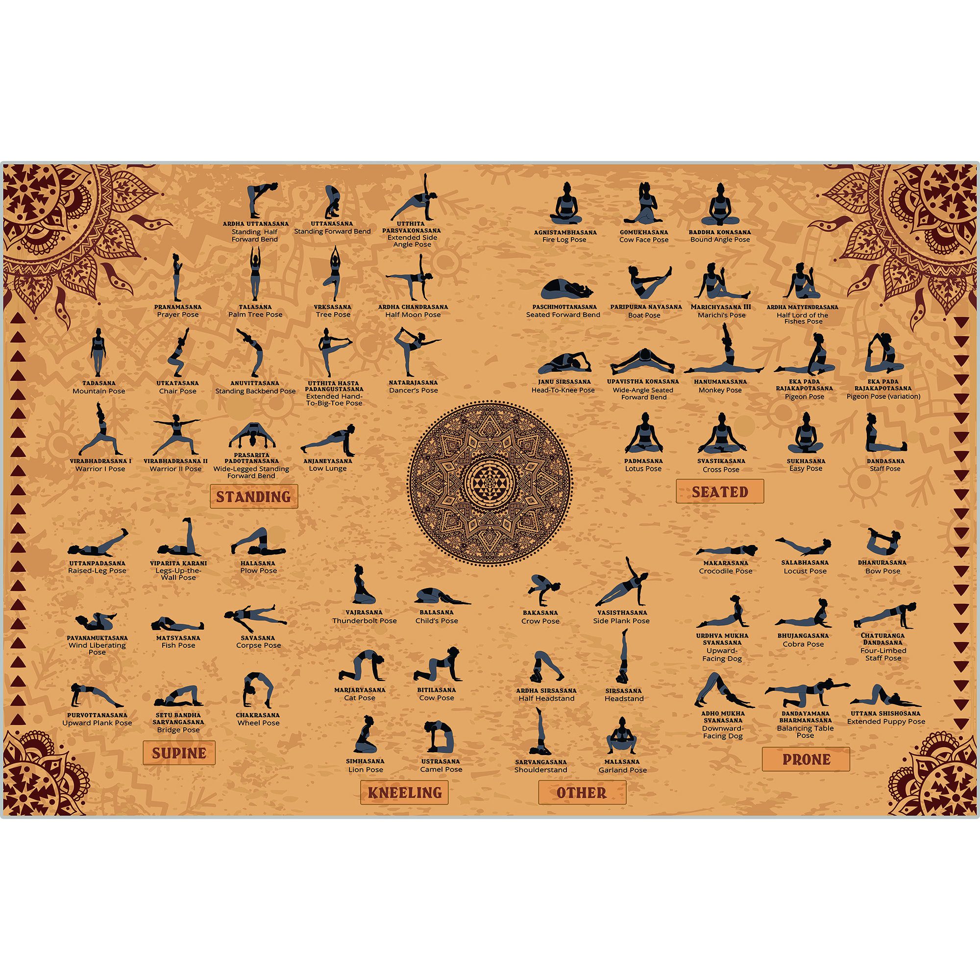 100,000 Yoga poster Vector Images | Depositphotos