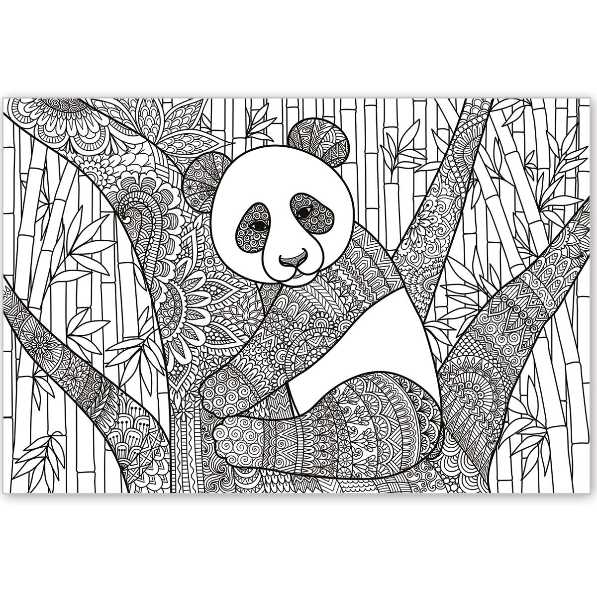 panda coloring pages
